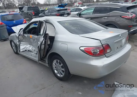 2003 Lexus Es 300 z USA, uszkodzony, nr VIN JTHBF30G730103294